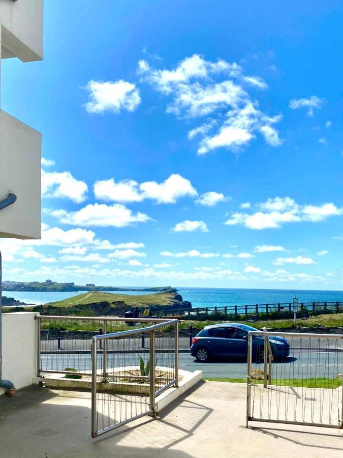 Seaview, Luxury Apartment, 2 Min Walk To Porth Beach New Quay Eksteriør bilde